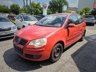 Gebraucht VW Polo Comfortline 60 PS (44 kW) 2008 Rot Kleinwagen