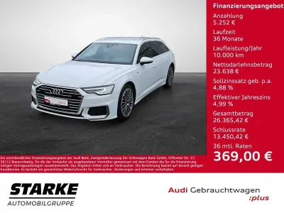 Second-hand Audi A6 S-Line 299 CP (219 kW) 2022 Alb Break