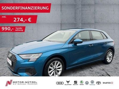 Gebraucht Audi A3 Design 110 PS (80 kW) 2020 Atollblau metallic Limousine
