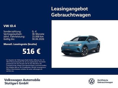 Second-hand VW ID.4 Move 210 kW (286 CP) 2025 Albastru SUV