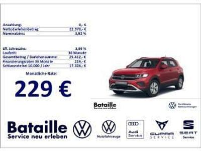 Rot Gebraucht 2024 VW T-Cross Life SUV | 22.970 € (Guter Preis)