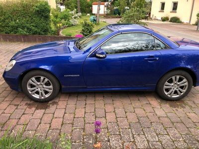 gebraucht Mercedes SLK200 Kompressor (158.200 km - 163 PS - blau)