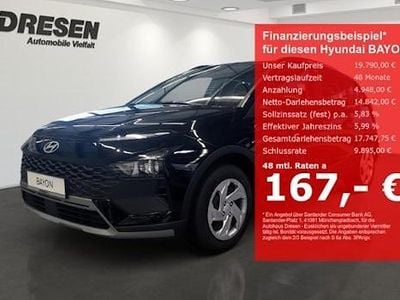 Nuova Hyundai Bayon Select 101 CV (74 kW) 2025 Nero SUV