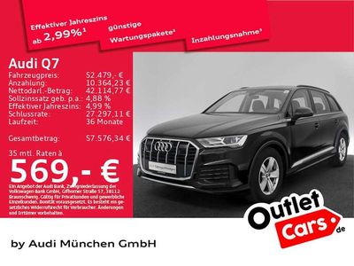 Second-hand Audi Q7 286 CP (210 kW) 2022 Negru SUV