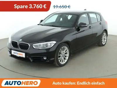 Gebraucht BMW 120 Sport Line 190 PS (139 kW) 2018 Schwarz Kleinwagen