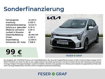 Silber Neu 2025 Kia Picanto Vision Kleinwagen | 16.350 € (Guter Preis)