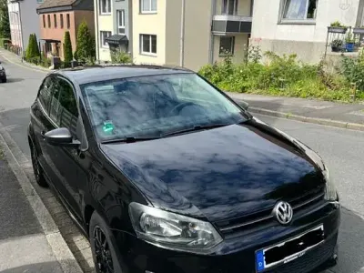 Gebraucht VW Polo Trendline 60 PS (44 kW) 2011 Schwarz Kleinwagen