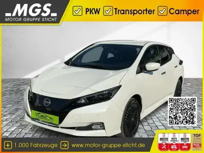 Gebraucht Nissan Leaf N-Connecta 160 kW (218 PS) 2023 Brilliant white meta Kleinwagen