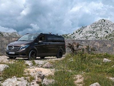 Usata Mercedes V250 Avantgarde 190 CV (139 kW) 2015 Marrone Monovolume