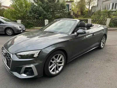 Używany Audi A5 Cabriolet S-Line 190 KM (139 kW) 2020 Szary Kabriolet