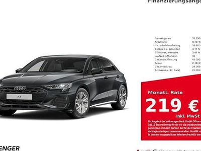 Gebraucht Audi A3 S-Line 150 PS (110 kW) 2025 Daytonagrau perleffekt Limousine