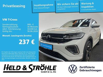 Usata VW T-Cross R-line 150 CV (110 kW) 2025 Grigio SUV