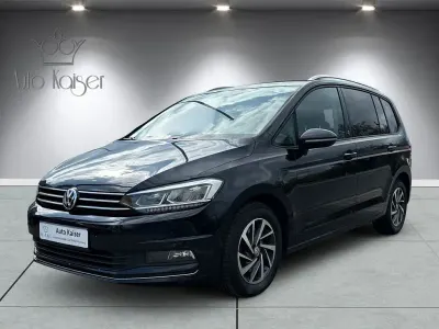 Gebraucht VW Touran Sound 150 PS (110 kW) 2017 Schwarz Van / Kleinbus