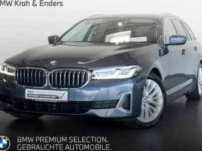 Gebraucht BMW 520 Luxury Line 190 PS (139 kW) 2023 Blau Kombi