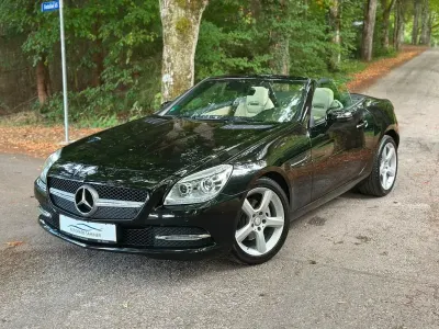 Gebraucht Mercedes SLK200 184 PS (135 kW) 2015 Schwarz Cabrio