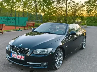 Usata BMW 335 Cabriolet 306 CV (225 kW) 2011 Nero Cabrio