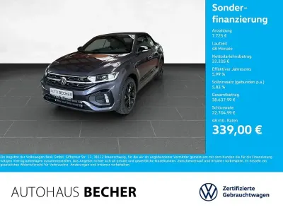 Neu VW T-Roc Cabriolet R-line 150 PS (110 kW) 2026 Schwarz Cabrio