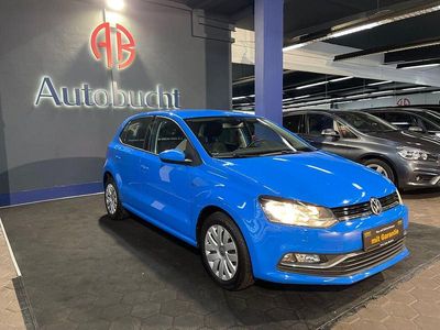 Gebraucht VW Polo LOUNGE 110 PS (80 kW) 2015 Blau Kleinwagen