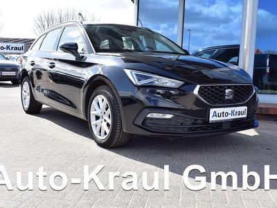 Gebraucht Seat Leon Style 150 PS (110 kW) 2022 Midnight schwarz metallic Kombi