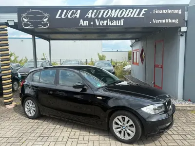Gebraucht BMW 116 122 PS (89 kW) 2008 Schwarz Kleinwagen