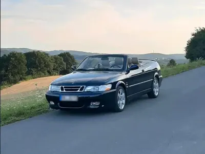 Gebraucht Saab 9-3 Aero 205 PS (150 kW) 2003 Blau Cabrio