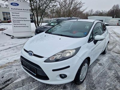Gebraucht Ford Fiesta Trend 82 PS (60 kW) 2009 Weiß Kleinwagen