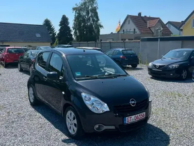 Gebraucht Opel Agila Edition 86 PS (63 kW) 2008 Schwarz Kleinwagen