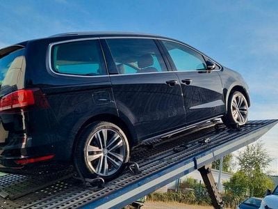 Gebraucht VW Sharan Highline 150 PS (110 kW) 2022 Schwarz Van / Kleinbus
