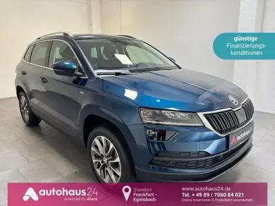 Gebraucht Skoda Karoq Clever 110 PS (80 kW) 2022 Blau SUV