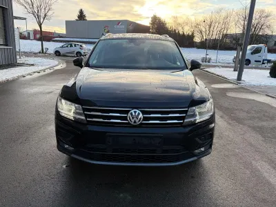 Gebraucht VW Tiguan Allspace IQ Drive 150 PS (110 kW) 2020 Schwarz SUV