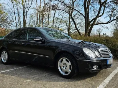 Brugt Mercedes E280 Elegance 231 HK (169 kW) 2007 Sort Sedan