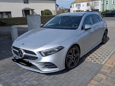 Gebraucht Mercedes A220 AMG line 2020 Silber Kleinwagen