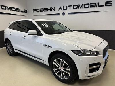 Gebraucht Jaguar F-Pace R-Sport 179 PS (131 kW) 2018 Weiß SUV