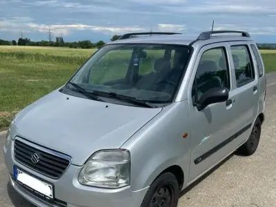 Gebraucht Suzuki Wagon R+ 76 PS (55 kW) 2002 Silber Van / Kleinbus