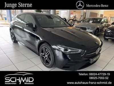 Gebraucht Mercedes CLA200 Shooting Brake AMG Line Premium 163 PS (119 kW) 2023 Schwarz Kombi
