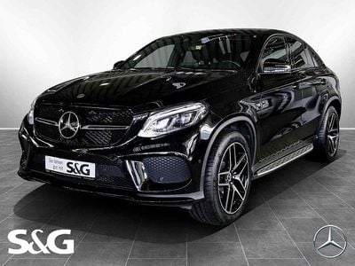 Gebraucht Mercedes GLE350 AMG 258 PS (189 kW) 2019 Metalliclack obsidianschwarz Coupé