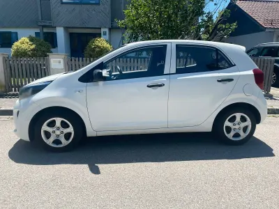 Gebraucht Kia Picanto Edition 7 67 PS (49 kW) 2019 Weiß Kleinwagen