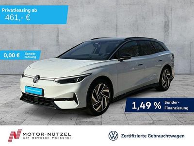 Gebraucht VW ID.7 Pro 210 kW (286 PS) 2024 Gletscherweiß metallic Kombi