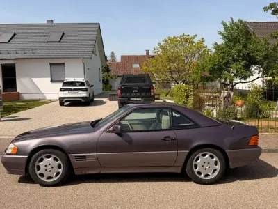Gebraucht Mercedes SL500 336 PS (247 kW) 1992 Grau Cabrio