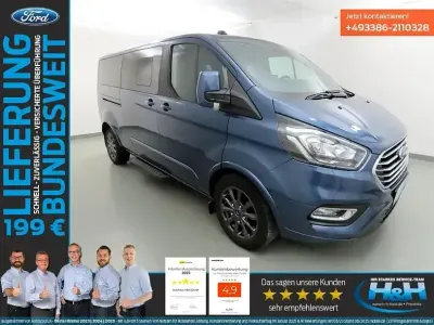 Gebraucht Ford Tourneo Custom Titanium 185 PS (136 kW) 2022 Blau Van