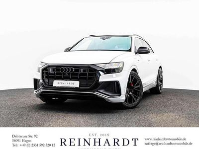 Gebraucht Audi Q8 S-Line 286 PS (210 kW) 2019 Gletscherweiß metallic SUV
