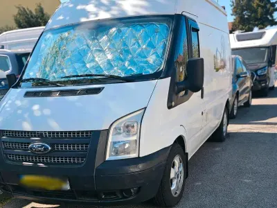 Gebraucht Ford Transit 101 PS (74 kW) 2013 Weiß Van / Kleinbus