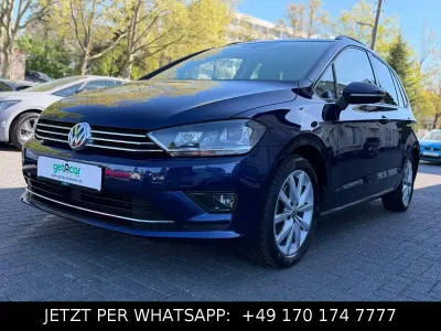 Gebraucht VW Golf Sportsvan Sound 125 PS (91 kW) 2017 Blau Van / Kleinbus