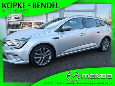 Platingrau (metallic) Gebraucht 2016 Renault Mégane GrandTour GT-Line Kombi | 8.620 € (Fairer Preis)
