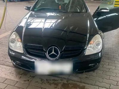 Gebraucht Mercedes SLK350 272 PS (200 kW) 2006 Schwarz Cabrio