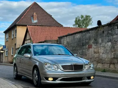 Gebraucht Mercedes C32 AMG AMG 350 PS (257 kW) 2001 Silber Kombi