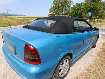 Gebraucht Opel Astra 2002 Blau Cabrio