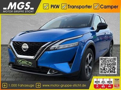 Gebraucht Nissan Qashqai N-Connecta 158 PS (116 kW) 2023 Magnetic blue / black metallic SUV