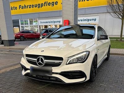 Gebraucht Mercedes CLA45 AMG AMG 380 PS (279 kW) 2018 Weiß Kombi