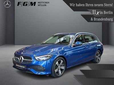 Metalliclack spektralblau Gebraucht 2021 Mercedes C200 Avantgarde Kombi | 30.770 € (Fairer Preis)